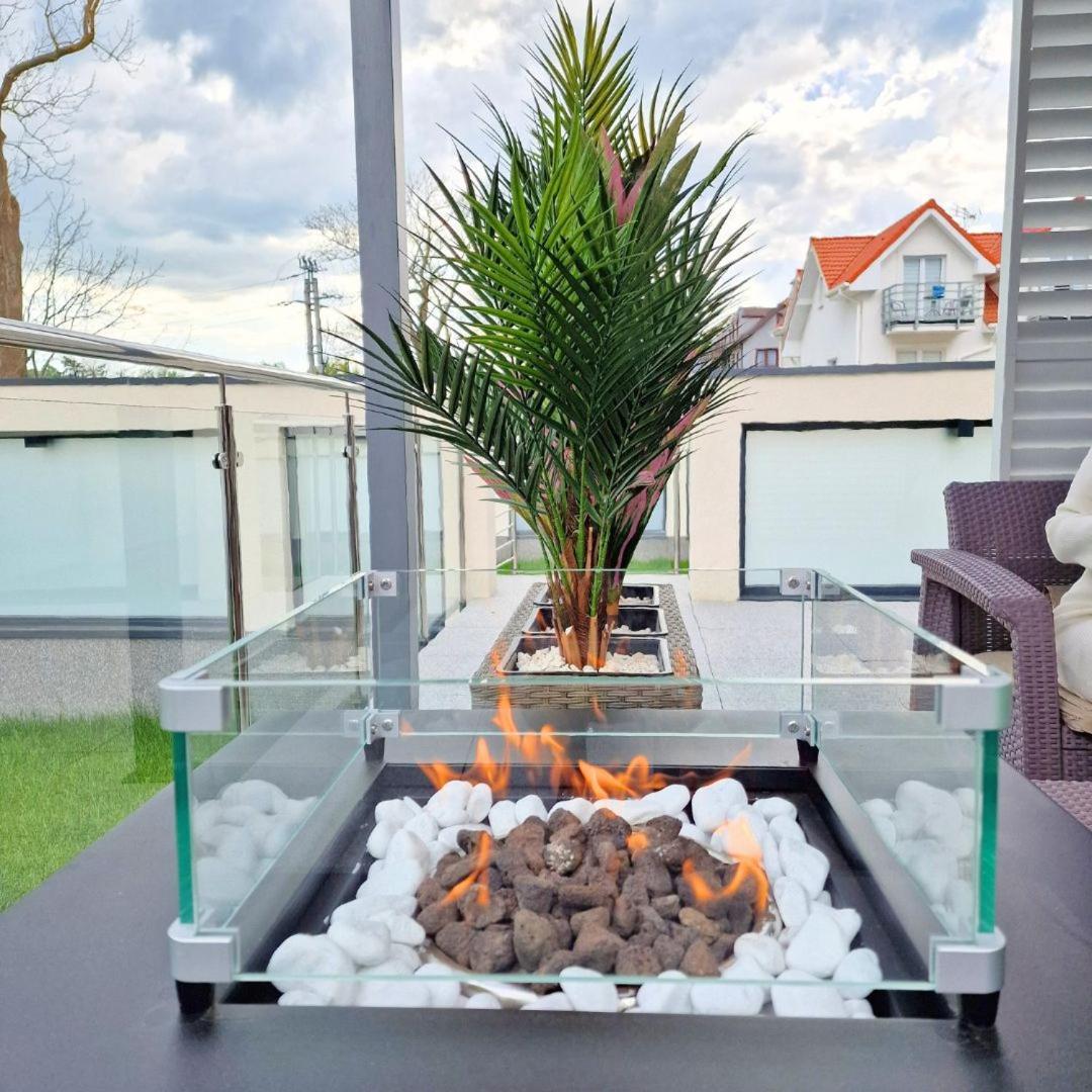Villa Vis A Vis Trzesacz Bagian luar foto