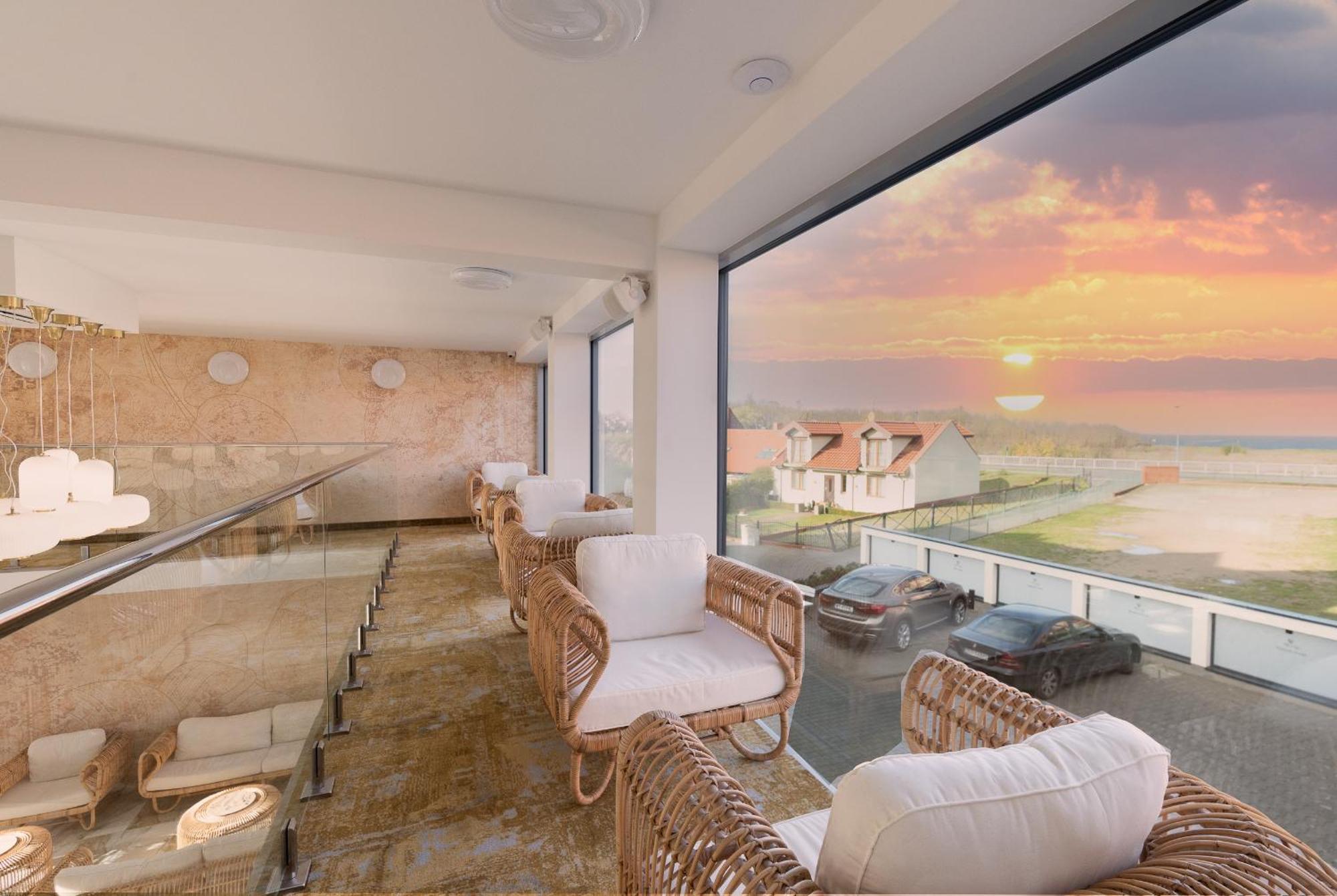 Villa Vis A Vis Trzesacz Bagian luar foto